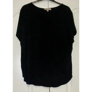 Philosophy Republic Clothing Short Sleeve‎ Top Women's 3XL Black
